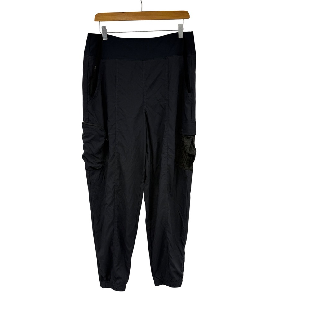 Title Nine Hiking Cargo Jogger Pants Black Hiking Outdoor Women Large